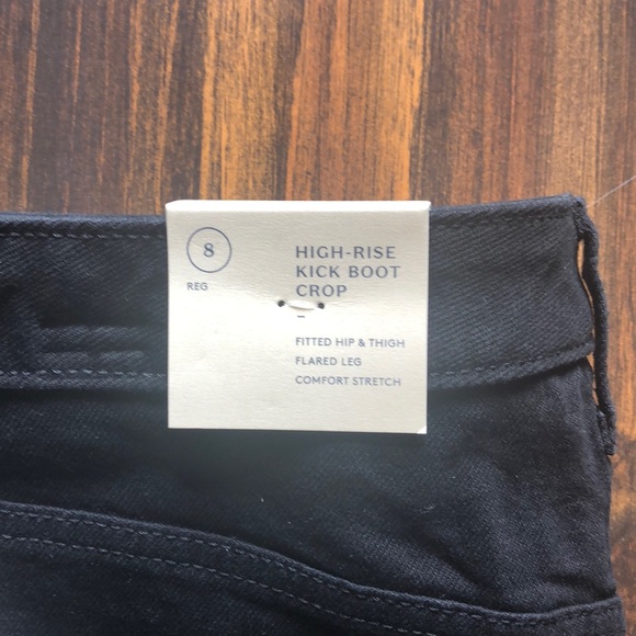 Universal Thread High-Rise Crop Black jeans s. 8 - Picture 3 of 6